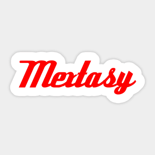 MEXTASY logo products Sticker